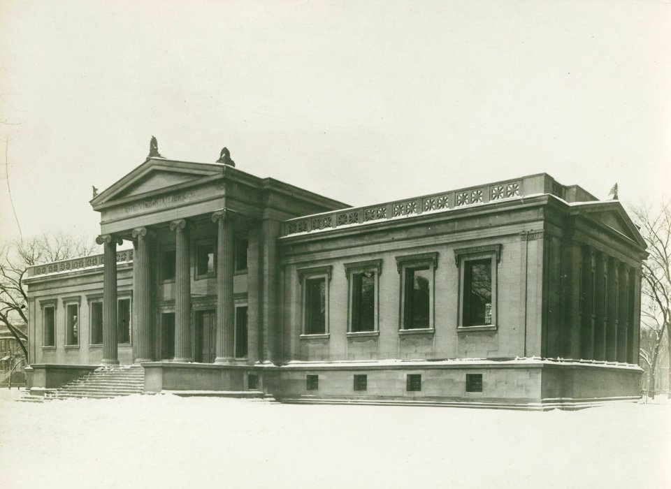 Virginia Library, McCormick Theological Seminary, Chicago, early 20th century (NBY 911)