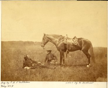 Virginia, Army of the Potomac Headquarters. Captain Harry Page, Quartermaster. The Halt. - NARA - 533324