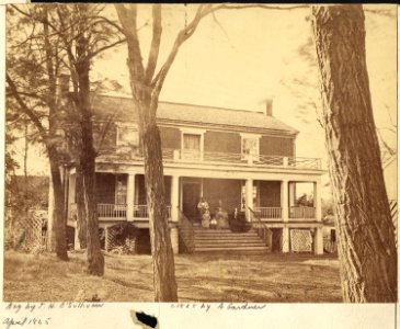 Virginia, McLean's House, Appomattox Court-House - NARA - 533371