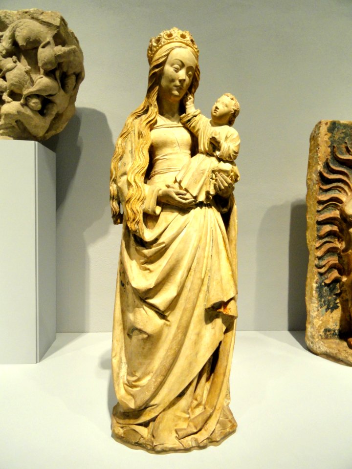 Virgin and Child, France, c. 1475 - Nelson-Atkins Museum of Art - DSC08327
