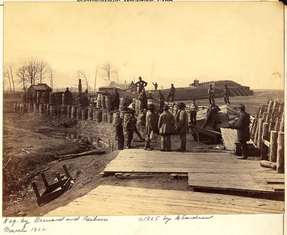 Virginia, Manassas, Fortifications - NARA - 533285