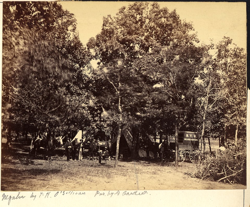 Virginia, Bealton, New York Herald with the Army of the Potomac, Headquarters of. - NARA - 533330