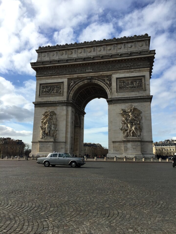 Arch of triumph france paris
