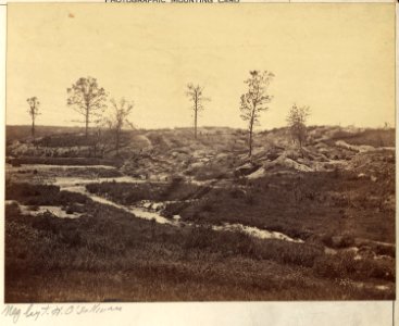 Virginia, Gracie's Point, View of the interior of the enemy's lines, opposite Fort Haskell. - NARA - 533359