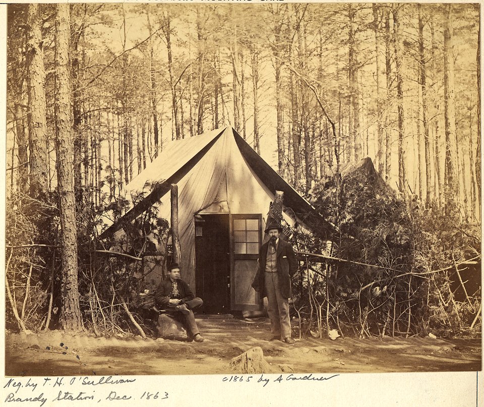 Virginia, Brandy Station, Army of the Potomac, General Post Office. - NARA - 533323