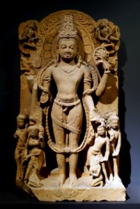 Vishnu, central India, 7th-8th century AD, sandstone - Linden-Museum - Stuttgart, Germany - DSC03840 photo