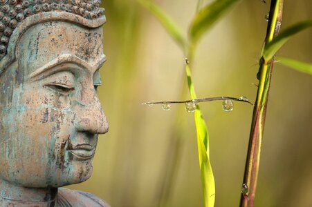 Meditation drip drop of water