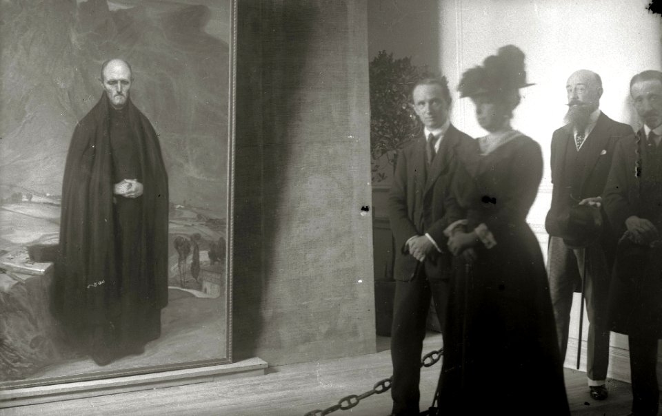 Visita de la reina María Cristina de Habsburgo a Azpeitia (1 de 1) - Fondo Car-Kutxa Fototeka
