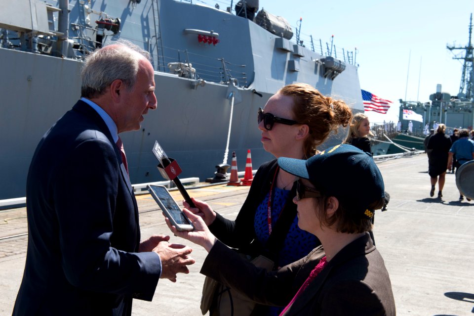 Visit of U.S.S. Sampson to Auckland, November 22, 2016 (31039664192)
