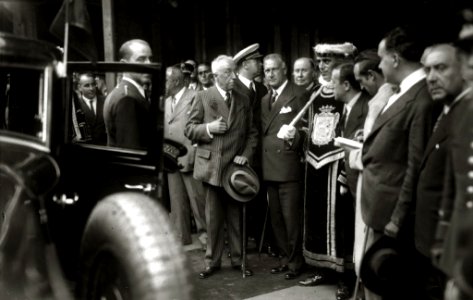 Visita de Niceto Alcalá Zamora a San Sebastián (2 de 21) - Fondo Car-Kutxa Fototeka