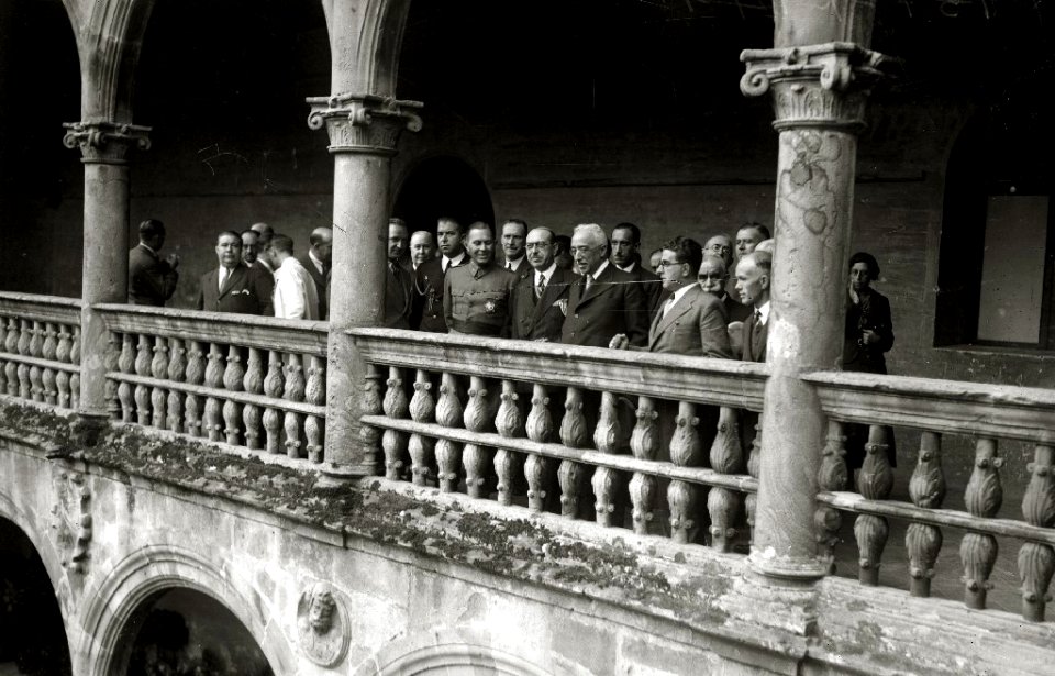 Visita de Niceto Alcalá Zamora a Bergara y Oñati (10 de 11) - Fondo Car-Kutxa Fototeka