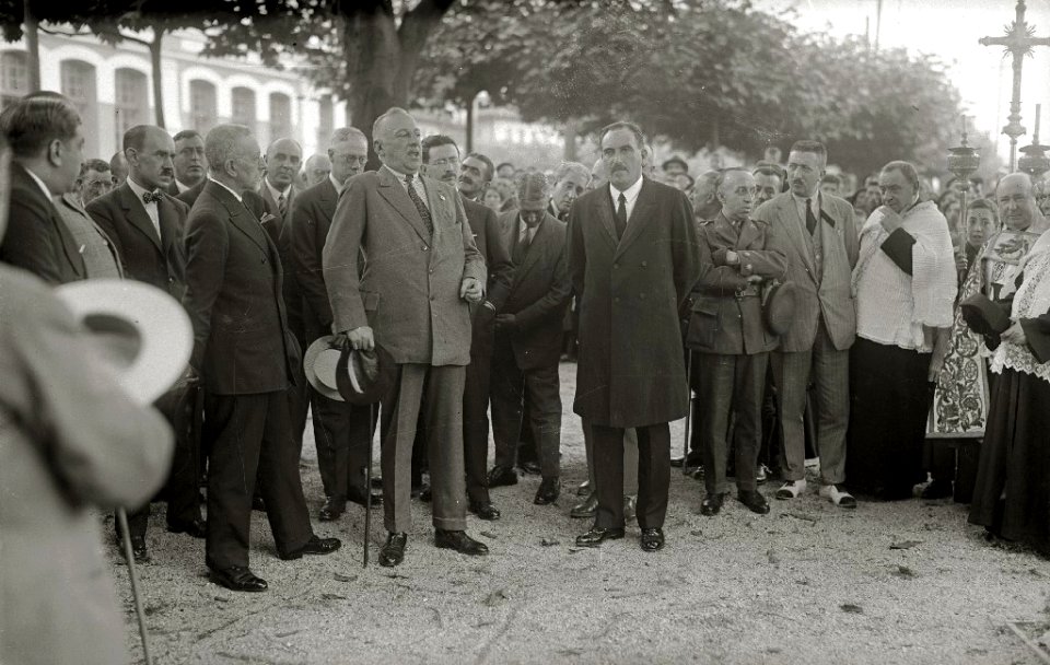 Visita del general Miguel Primo de Rivera a la localidad de Errenteria (4 de 6) - Fondo Car-Kutxa Fototeka
