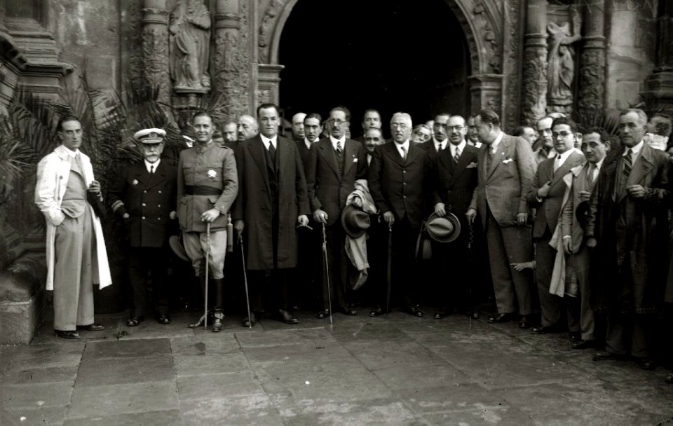 Visita de Niceto Alcalá Zamora a Bergara y Oñati (3 de 11) - Fondo Car-Kutxa Fototeka