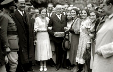 Visita de Niceto Alcalá Zamora a Bergara y Oñati (7 de 11) - Fondo Car-Kutxa Fototeka