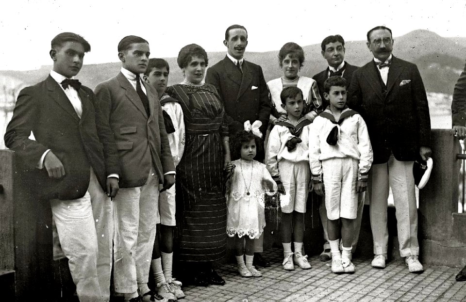 Visita del rey Alfonso XIII a Zumaia (11 de 14) - Fondo Car-Kutxa Fototeka