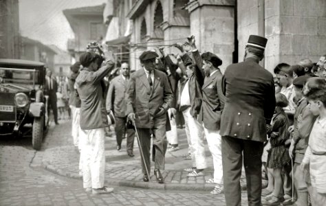 Visita del general Miguel Primo de Rivera a la localidad de Errenteria (6 de 6) - Fondo Car-Kutxa Fototeka