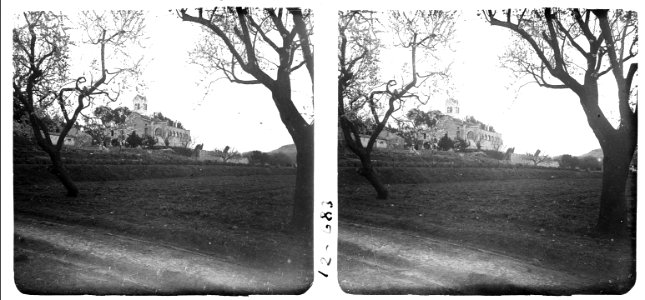Vista d ' una casa del segle XVIII a Sant Vicenç dels Horts