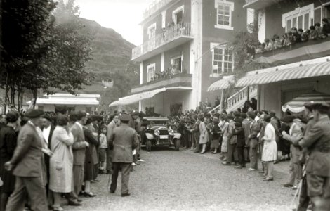 Visita del general Miguel Primo de Rivera a una localidad (8 de 10) - Fondo Car-Kutxa Fototeka