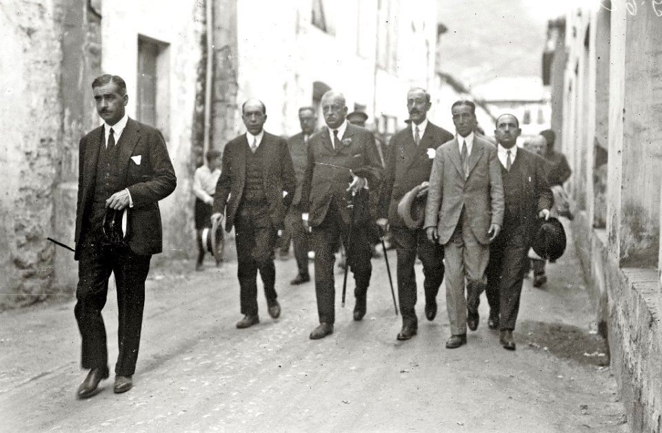 Visita del general Miguel Primo de Rivera a la localidad de Oñati (6 de 12) - Fondo Car-Kutxa Fototeka