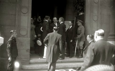 Visita del general Miguel Primo de Rivera al Casino Gran Kursaal (1 de 1) - Fondo Car-Kutxa Fototeka