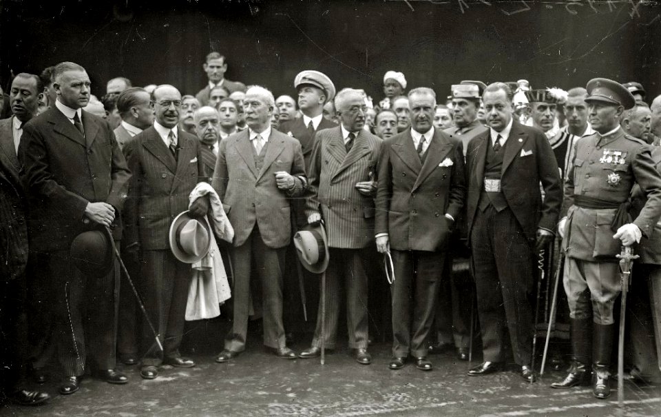 Visita de Niceto Alcalá Zamora a San Sebastián (1 de 21) - Fondo Car-Kutxa Fototeka