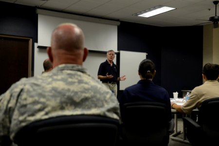 Visiting Federal Law Enforcement Training Centers 140811-N-LV331-001