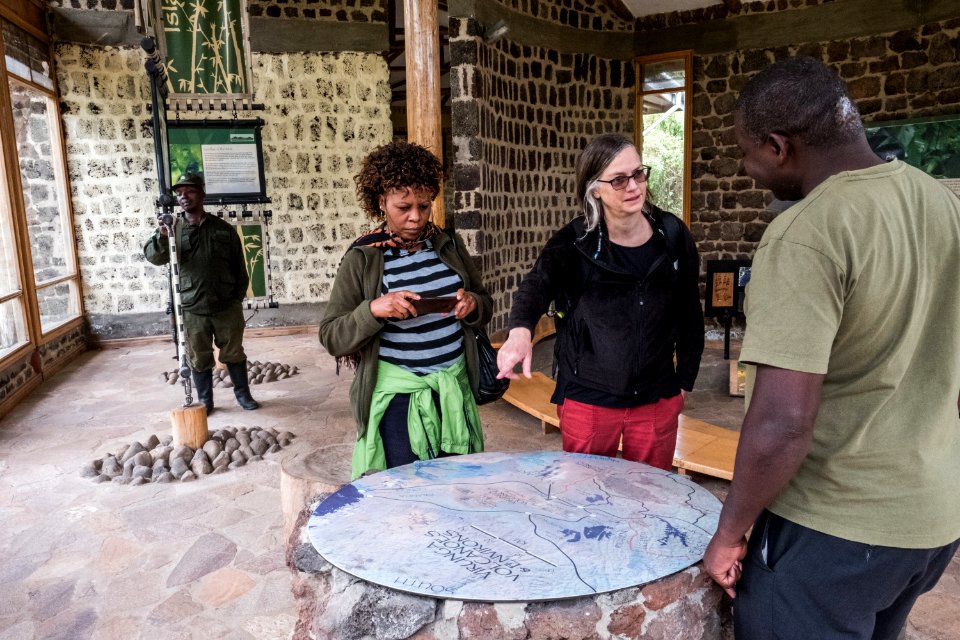 Visitor center at Mgahinga Gorilla National Park