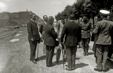 Visita del rey Alfonso XIII a San Sebastián (5 de 6) - Fondo Car-Kutxa Fototeka