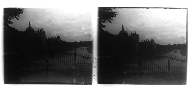 Vista d ' un altre palau de Potsdam