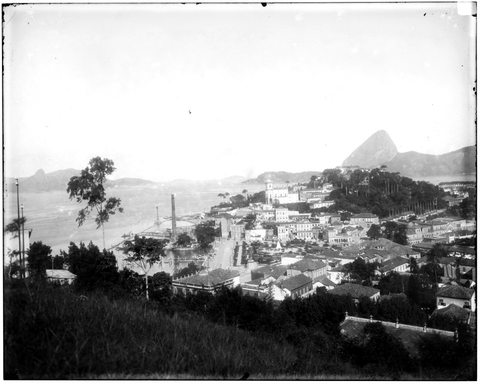 Vista da Glória, e ao fundo o Pão de Açúcar - 2