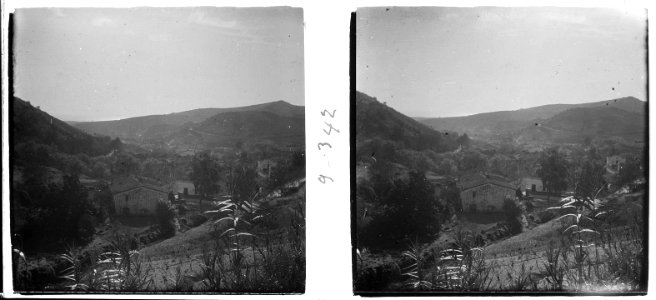 Vista d'Arenys de Munt a contrallum