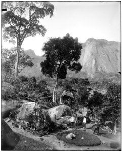 Vista das furnas de Agassiz