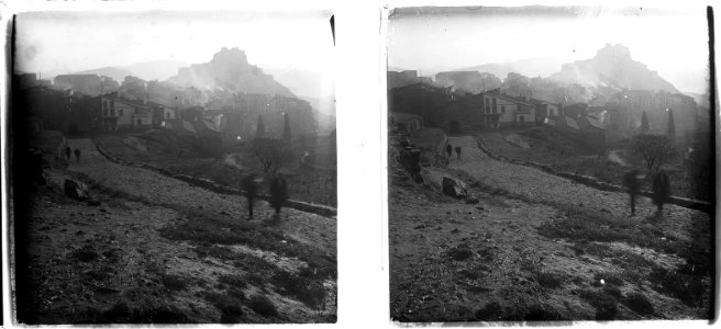 Vista de Cardona al matí