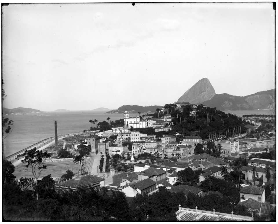 Vista da Glória, e ao fundo o Pão de Açúcar - 1