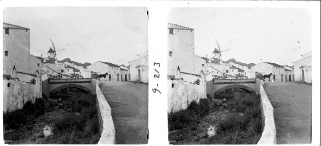 Vista de Es Mercadal al matí