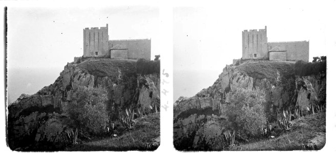 Vista de l ' ermita de Sant Sebastià