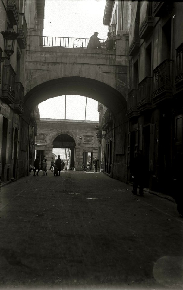 Vista de la calle Puerto (1 de 1) - Fondo Car-Kutxa Fototeka