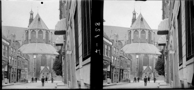 Vista de l'absis de la catedral de Haarlem photo