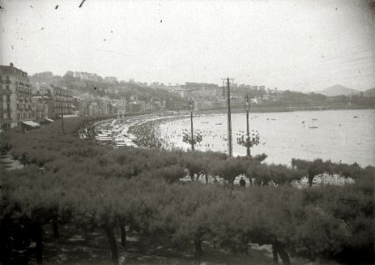 Vista de la bahía de la Concha (4 de 8) - Fondo Car-Kutxa Fototeka