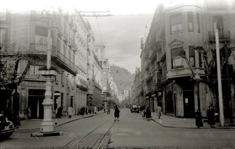 Vista de la calle Garibai (1 de 1) - Fondo Car-Kutxa Fototeka