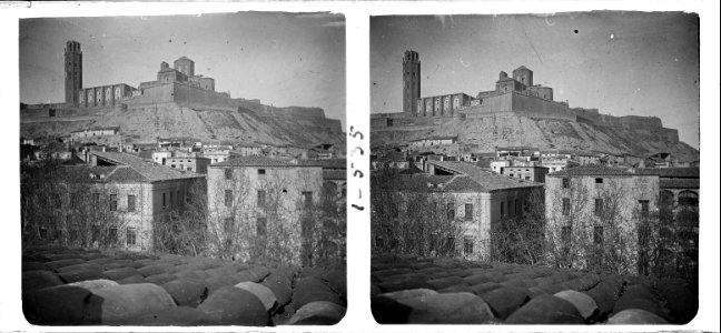 Vista de la catedral vella de Lleida