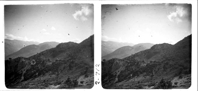 Vista de la Molar des del Coll del Port