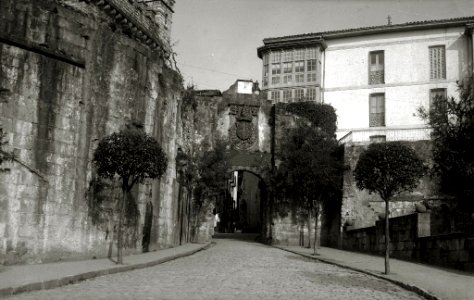 Vista de la localidad de Hondarribia (4 de 4) - Fondo Car-Kutxa Fototeka