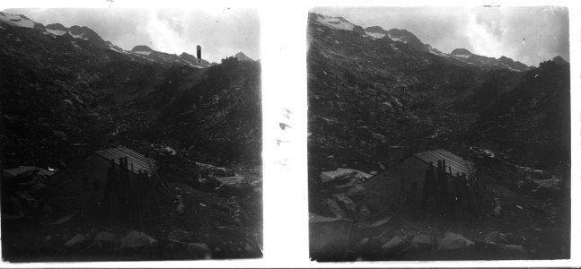 Vista de la Renclusa des d ' un angle superior
