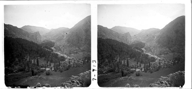Vista de la vall d ' Osera