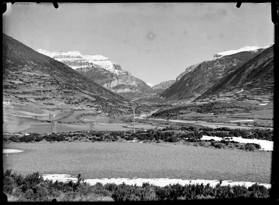 Vista de la vall d'Hecho