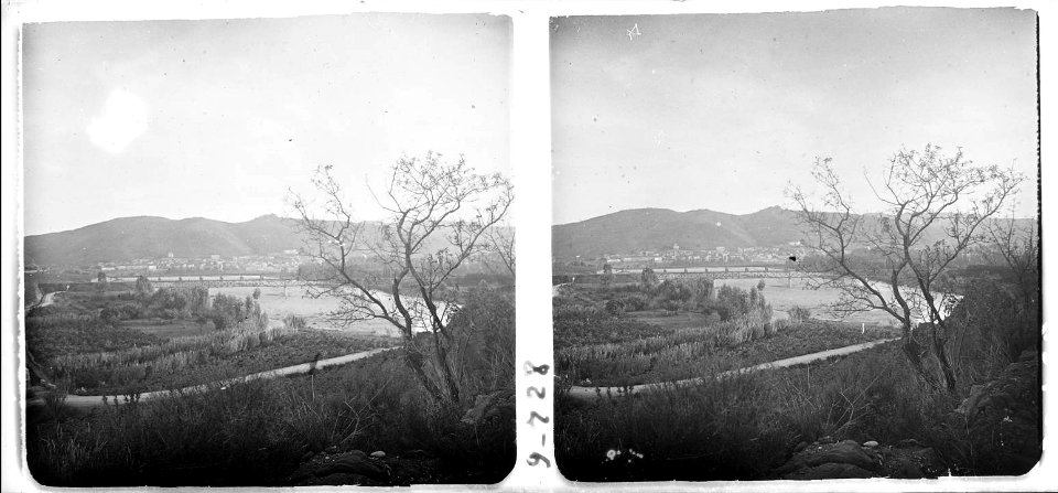 Vista de Martorell des de la costa Santacana