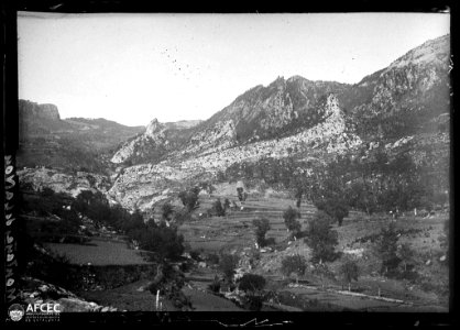 Vista de muntanyes des de la Nou de Berguedà