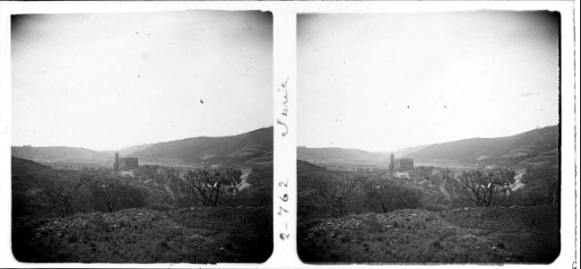 Vista de Súria des del cantó de llevant