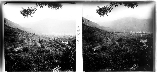 Vista de Sóller amb una vall